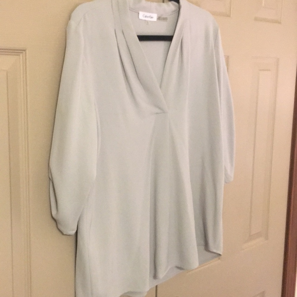 Calvin Klein Grey Blouse